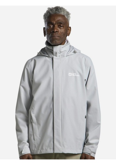Jack Wolfskin A63903-6709 Trailtime 2l Jkt M Erkek Outdoor Ceket Gri