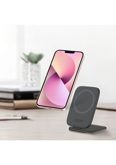 Go Des Gd-hd382 Katlanabilir Magnetik Telefon Tutucu Siyah Siyah