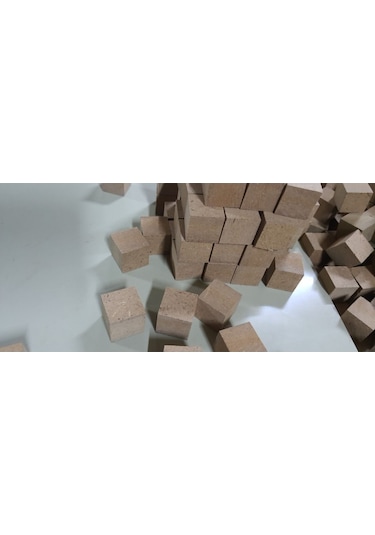 3x3x3 Cm 32 Adet Mdf Küp Bloklar