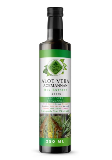 Gökçek Şifa Aloe Vera Acemannan Mix Extract 250 ML