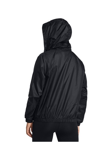 Under Armour Rival Sport Kadın Siyah Kapüşonlu Ceket Siyah