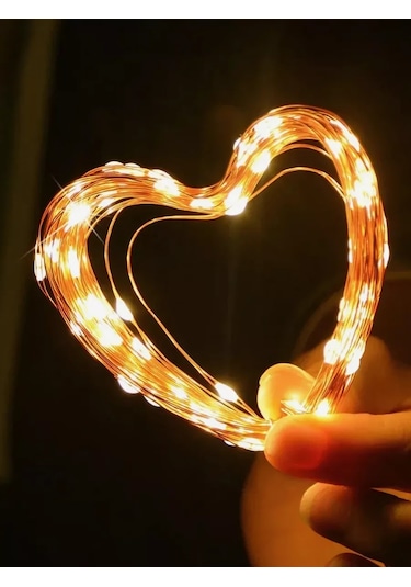 Familylove Pil İle Çalışan Buket Çiçekleri İçin Sıcaklık Işıkları, Civalı, Küçük 254306502 Beyaz