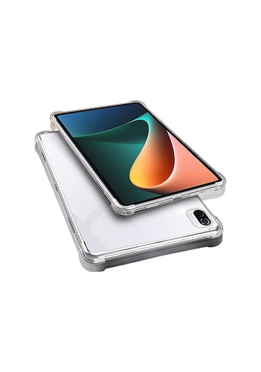 Xiaomi Pad 5 11" Kılıf Şeffaf Anti Şok Köşe Korumalı