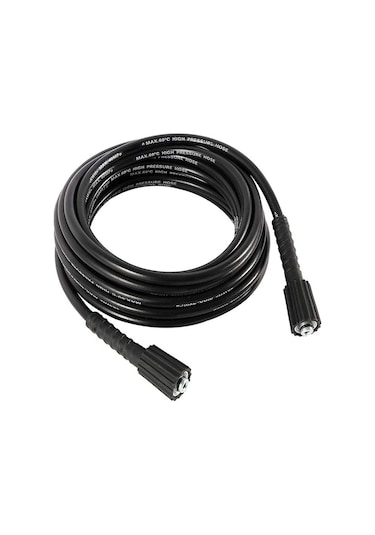 Symbee 50ft M22 Bağlantılı 5800 Psı Yüksek Basınçlı Yıkama Makinesi Değiştirme Hortumu - Kırılmaya Dayanıklı Pvc + Paslanmaz Çelik