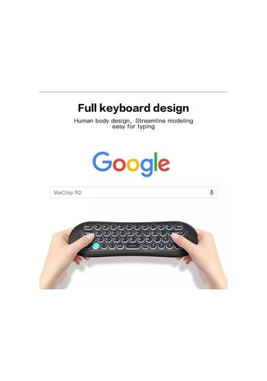 Trendooze Wechip Uzaktan R2 Mouse Kumanda Klavye Kablosuz Air Xd