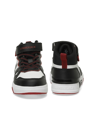 Lumberjack Ruby Hı 4pr Beyaz Erkek Çocuk High Sneaker 000000000101887112 Beyaz-kırmızı Beyaz - Kırmızı