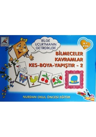 Bilmeceler Kavramlar Kes-Boya-Yapıştır 2 / Birsen Konat