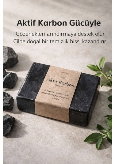 Aktif Karbon Özlü Cilt Bakım Sabunu - 120 Gr Aktif Karbon