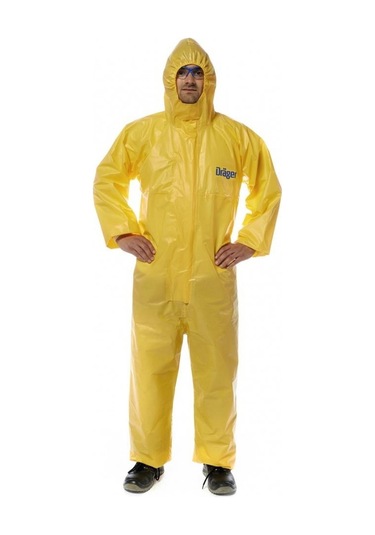 Tam Koruma Yüz Maskesi (Drager 3300 Maske-ABEK Filtre-Delta Plus Gözlük-L Beden Tulum)