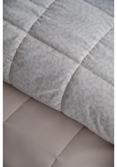 Apricitas Home İnes Bej Çift Kişilik Yatak Örtüsü Takımı Bej