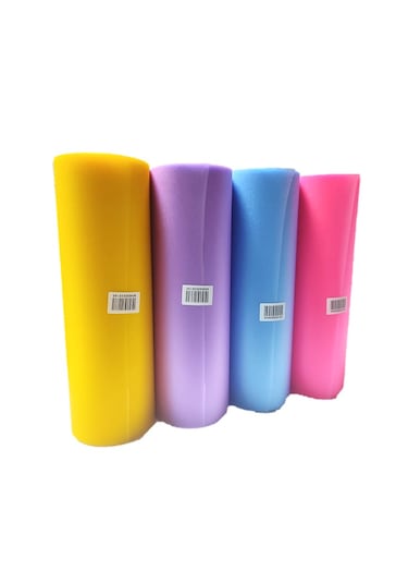 Parlak Simli Görünüm Mavi Renk Yapışkanlı Folyo 30 Cm 1 Metre