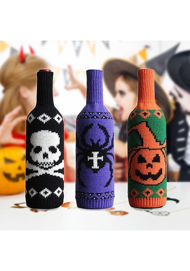 Suntek Örgü Şişe Kazak Eğlenceli Eve Taşınma Kabak Kabak