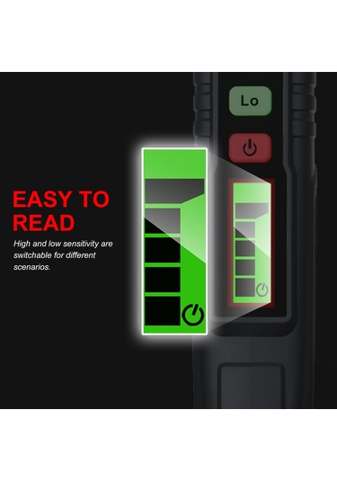 Tenfowee Habotest Ht61 Mini Gaz Dedektörü - Tüm Yakıcı Gazları Tespit Edici, Sesli Alarm, Pil Dahil Değil