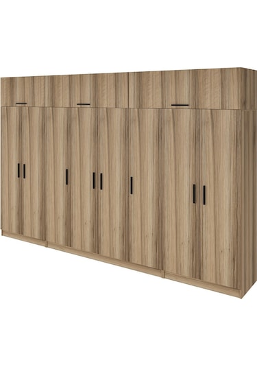 Minar Kale 8 Kapaklı 2 Ç Dolap Ve Yüklük Dore 235cm