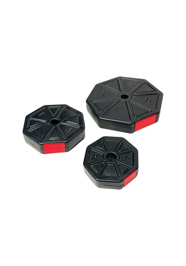 Tanspor 90 KG Halter Full Kısa + Uzun Düz (150 cm) + Z Bar (120 cm)  Set-KIRMIZI