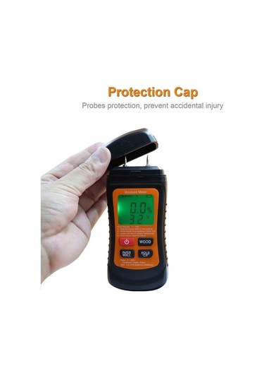 Ulzyvf Dijital Nem Ölçer Test Cihazı Ahşap İçin Yüksek Hassasiyetli Ölçüm Aleti Diğer Cihazlar Diğer