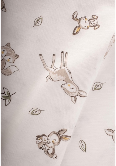 Pijama Takım 1-5 Yaş Ekru Ekru