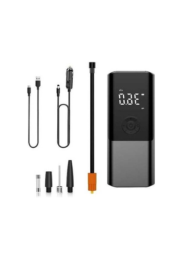 Supermarket1 Czk Şarjlı Akıllı Araç Lastik Hava Pompası, Led Işıklı Kompresör