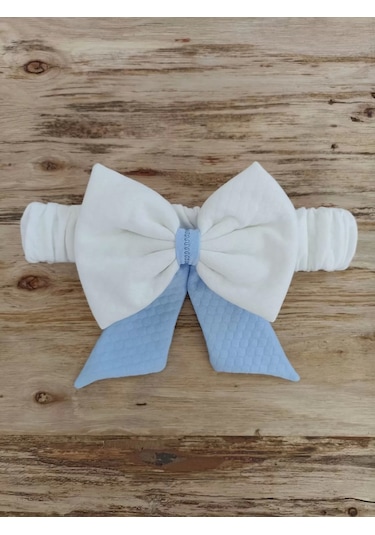 Yenidoğan Bal Peteği My Prince Taç Nakışlı Delüks Kundak Bebek Battaniyesi Mavi Mavi