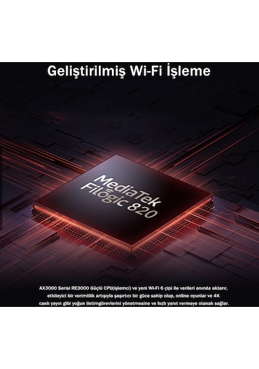 Cudy RE3000 5 Ghz 2402 Mbps 2.4 Ghz 574 Mbps Wi-Fi Menzil Artırıcı Repeater