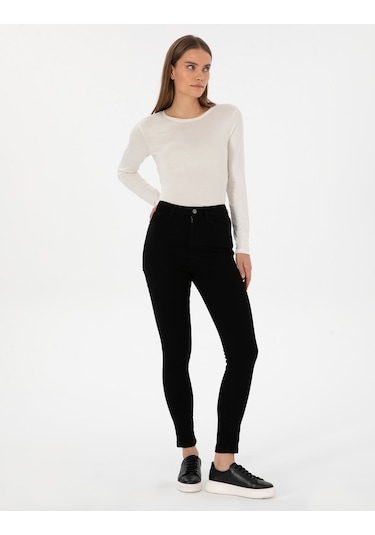 Pierre Cardin Kadın Siyah Pantolon Jean 50317996-vr046 Siyah
