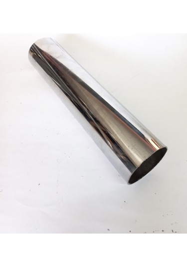 60 Mm. Düz Nikelaj Varex Egzoz Eksoz Çıkış Borusu