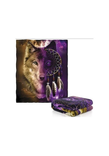 Kurt Tek Kişilik 1. Kalite 150 Cm 220 Cm. Tv Battaniyesi