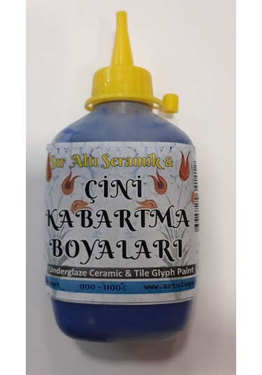 Art Elegant Çini Kabartma Boyası K.mavi 5135 60 ML Mavi