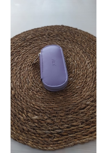 Hky Yüksek Kalite Unisex Anahtarlık Lila + Çakmak