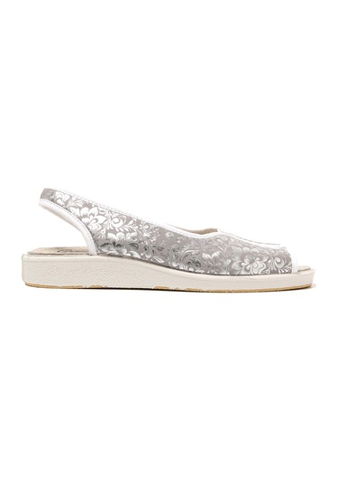 Sandalet Kadın 983 Green Life Stretch Women's Footwear Silver Silver