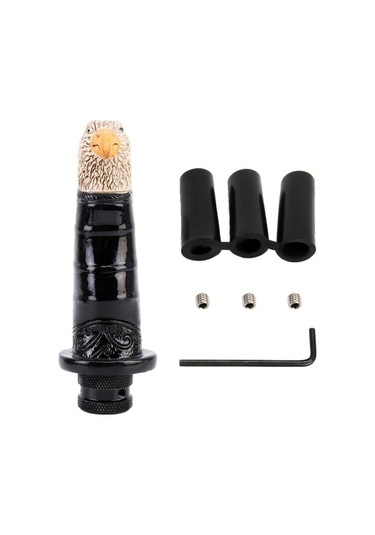 Wondernest Vites Vites Topuzu Topuzu Sones Siyah Şekli Şanzıman Otomatik Modifiye Metal Kolu Kartal Evrensel Araba Araba Yr Siyah