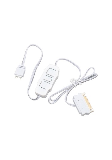 Yuntech01 5v 3pin Sata Beslemeli Argb Kontrolcü - Fan Işık Hızı Ve Renk Ayar Cihazı Siyah