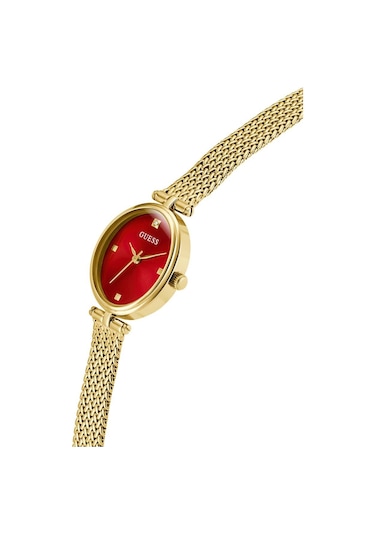 Guess Gugw0935l4 Pırlantalı Kadın Kol Saati Altın