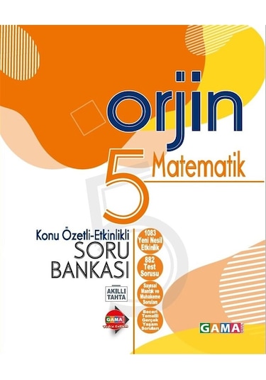 Gama Okul Yayınları 5. Sınıf Matematik Orjin Konu Özetli Etkinlik