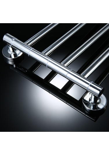 Novahub Paslanmaz Çelik Döner Banyo Havlu Askısı - 5'lü Set Diğer