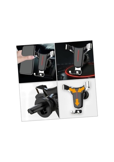 Yingfu Araba Telefon Tutucusu, Havalandırma Deliği, Cep Telefonu Tutucusu, Sağlam Ve Dayanıklı Araba Tutucu Diğer