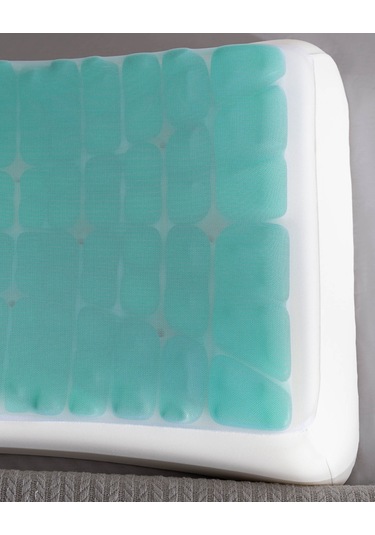 Madame Coco Moonlit Visco Lux Serinletici Jel Yastık - Beyaz - 60x40x14 Cm 8684427193808 Beyaz