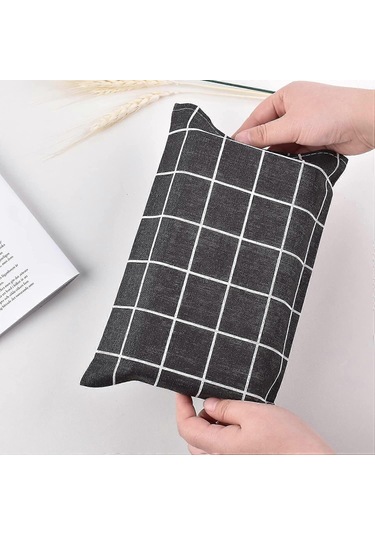 Wabjtam Kumaş Mendil Kutusu Tutucu Dikdörtgen Mendil Kutusu Kapağı Ev Ofis Araba Otomotiv İçin