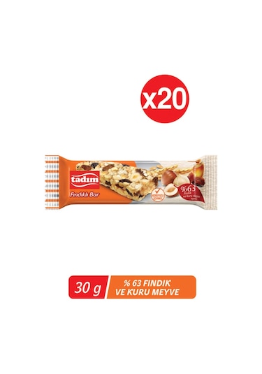 Tadım Fındıklı Bar 20 x 30 G
