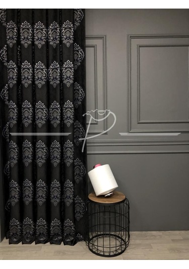 Fon Perdetaç Marka Claose Desen Damask Motifli Fon