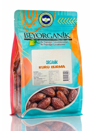 Organik Kuru Hurma 200gr 200 G