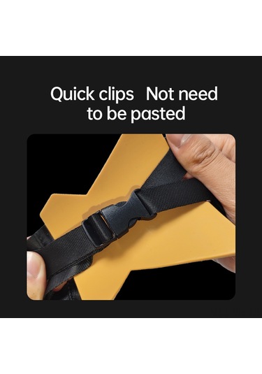 Vkemall Gopro Uyumlu Manyetik Motorcu Kaskı Çene Kayışı - Hızlı Çıkarılabilir Hareketli Kamera Sabitleyici Çok Renkli