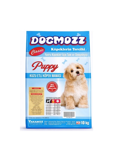 Dogmozz Kuzu Yavru Köpek Maması 10 KG