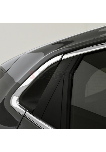 S-Dizayn Renault Clio 5 Krom Cam Çerçevesi 12 Prç. 2019 ve Üzeri
