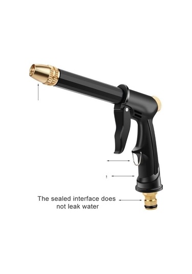 Luckystars Yüksek Basınçlı Ev Araba Yıkama Su Tabancası Hortum Hortumu Bahçe Teleskopik Temizleme Sulama Başlığı Tanrı