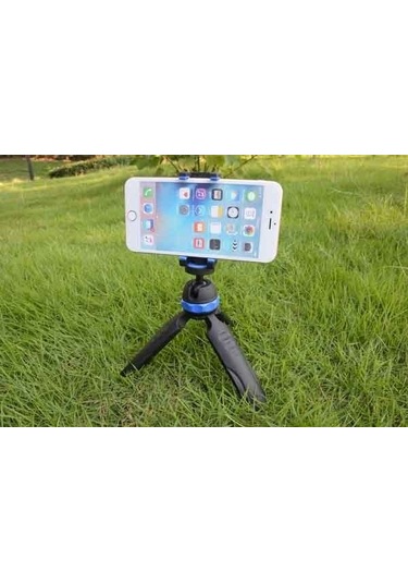 Camten TT-02 MINI TRIPOD TELEFON TUTUCU İLE