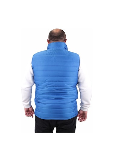 Starbattal Büyük Beden Jessica Su Itici Yelek 22810 Saks - 2Xl Saks Mavisi