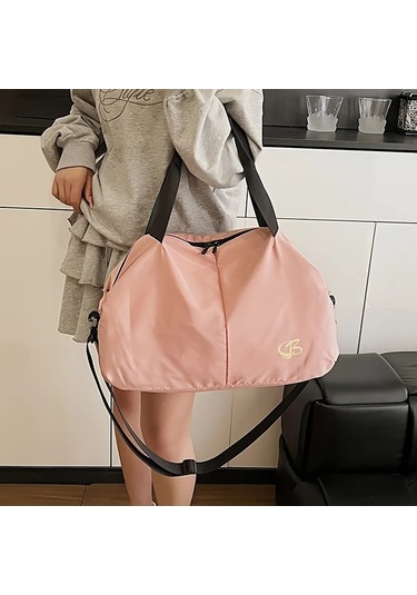 Fochsia Mor Spor Çantası: Büyük Kapasiteli Nemli/kuru Bölmeli Hafif Tote Mor