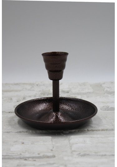 Metal Vintage Mumluk & El Şamdanı Acı Kahve Turna2623-6 Diğer