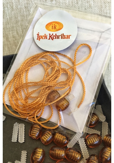 İpek Kehribar Kolye Klips Tamir Kiti Klipsli Vidalı Klips Kilit Altın